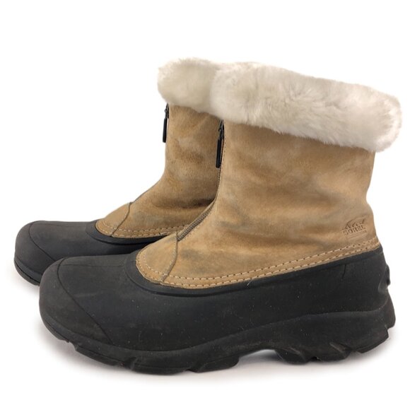 Sorel Snow Angel Zip Winter Boots 8 - Picture 2 of 16